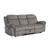 Zubaida Reclining Sofa (Gray)