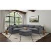 Hobson 6-Piece Modular Sectional Set (Charcoal)