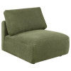 Elysia Green Armless Chair