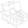 Amara Ivory Modular Sectional Set
