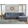 Marleton Denim Right Chaise Sectional