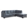 Marleton Denim Right Chaise Sectional