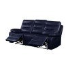 Aashi Reclining Sofa (Navy)