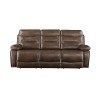 Aashi Reclining Living Room Set (Brown)