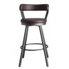 Appert Swivel Pub Height Chair (Brown) (Set of 2)