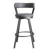 Appert Swivel Pub Height Chair (Gray) (Set of 2)