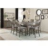 Granby Counter Height Dining Room Set (Antique Gray)