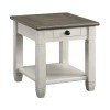 Granby End Table (Antique White)
