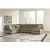 Hoylake Chocolate Right Chaise Sectional