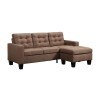 Earsom Reversible Sectional (Brown)