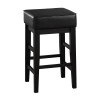 Pittsville Counter Height Stool (Black) (Set of 2)