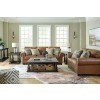 Carianna Caramel Living Room Set