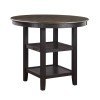 Asher Counter Height Table (Antique Black)