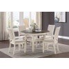Asher Counter Height Dining Room Set (Antique White)