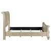 Rustic Traditions Saddle Tan Sleigh Bed