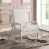 Tristin Rocking Chair (Cream/ White)