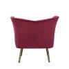 Reese Accent Chair (Burgundy)
