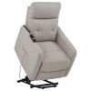 Dayes Taupe Power Lift Recliner