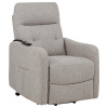 Dayes Taupe Power Lift Recliner
