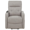 Dayes Taupe Power Lift Recliner