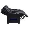 Zuma Power Reclining Loveseat w/ Power Headrests and Bluetooth Speakers