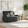Hamilton Charcoal Grey Reclining Living Room Set