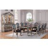 Chantelle Dining Room Set w/ One Leaf Table