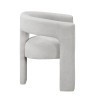 Marais 82 Inch Dining Room Set w/ Light Gray Chairs and Bench