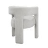 Marais 82 Inch Dining Room Set w/ Light Gray Chairs and Bench
