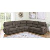 Variel 6-Piece Reclining Sectional (Taupe)
