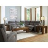 Next-Gen DuraPella Slate Modular Power Reclining Sectional Set