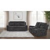 Kennett Dark Grey Power Reclining Living Room Set