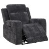 Kennett Dark Grey Power Recliner