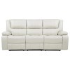 Camila White Reclining Living Room Set