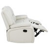Camila White Reclining Living Room Set