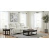 Camila White Reclining Living Room Set