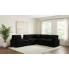 Collins Black 6-Piece Modular Power Reclining Sectional