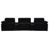 Collins Black Power Reclining Home Theater Seating