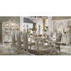 Versailles 120 Inch Dining Room Set (Bone White)