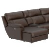 Sanford Espresso Modular Power Reclining Sectional Set