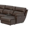 Sanford Espresso Modular Power Reclining Sectional Set