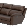 Sanford Espresso Modular Power Reclining Sectional Set