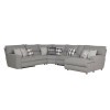 Rockport 6-Piece Power Reclining Right Chaise Sectional