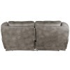 Ferrington Power Lay Flat Reclining Sofa (Steel)