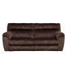 Sedona Power Lay Flat Reclining Sofa w/ Power Headrest (Mocha)
