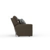 Arezzo Chocolate Zero Gravity Power Lay Flat Recliner w/ Power Headrest