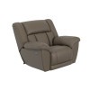 Sentinel Taupe Power Lay Flat Recliner