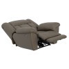 Sentinel Taupe Power Lay Flat Recliner