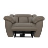 Sentinel Taupe Power Lay Flat Recliner