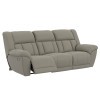 Sentinel Smoke Power Lay Flat Reclining Sofa
